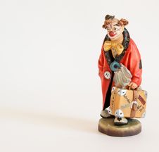 Figurine Of The Clown Royalty Free Stock Image Figurine Of The Clown Royalty Free Stock Image