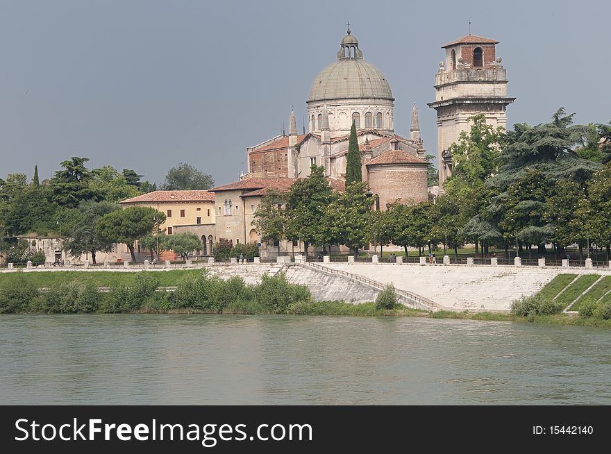 Ancient Building In Verona