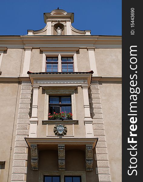 The Wawel Royal Castle in Cracow, Poland.