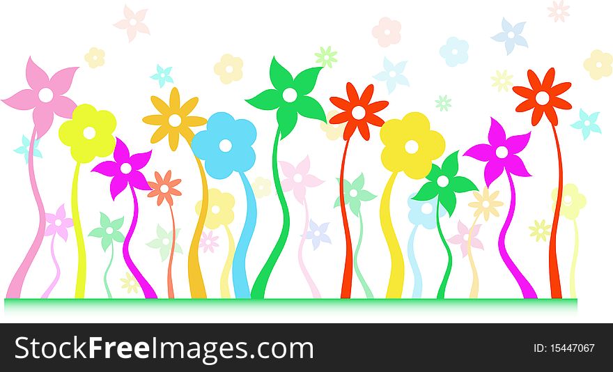 Vector Floral Background