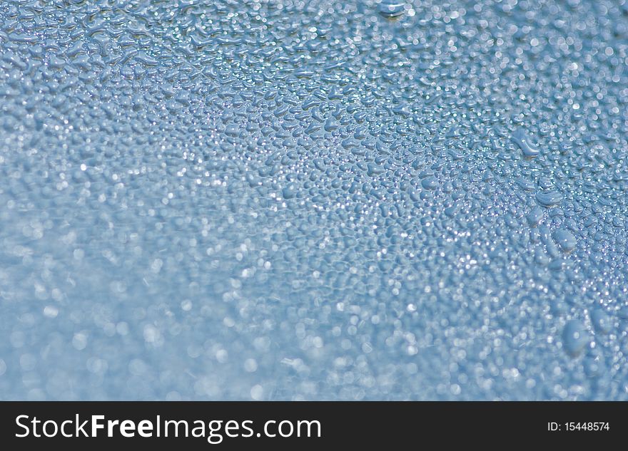 Water drop background for fresh feeling