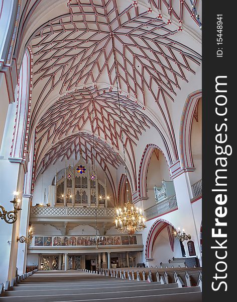 Interior of St. John's Church in Riga, Latvia. Interior of St. John's Church in Riga, Latvia.
