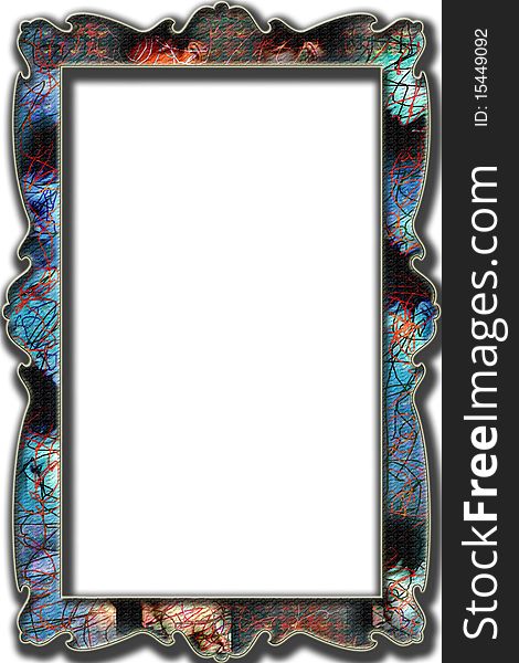 Digital Frame With Many Colors