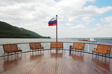 A Deck On Cruise Boat Stock Photo A Deck On Cruise Boat Stock Photo