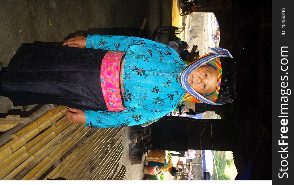 White Hmong Grandmother