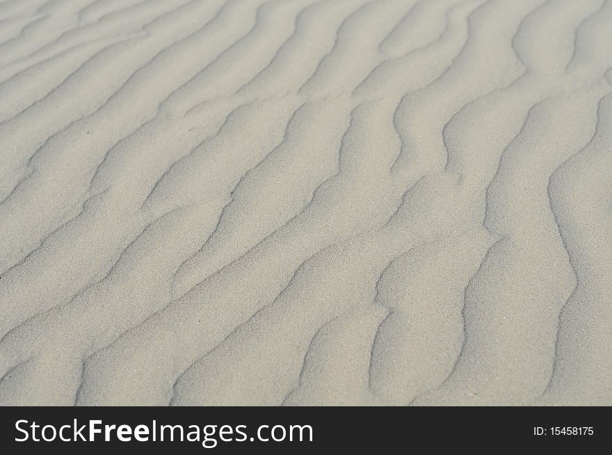 Sand with the grain wave. Sand with the grain wave