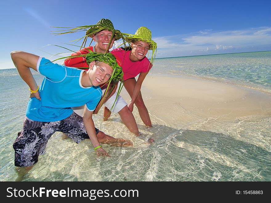 Mother and siblings together in Cuba