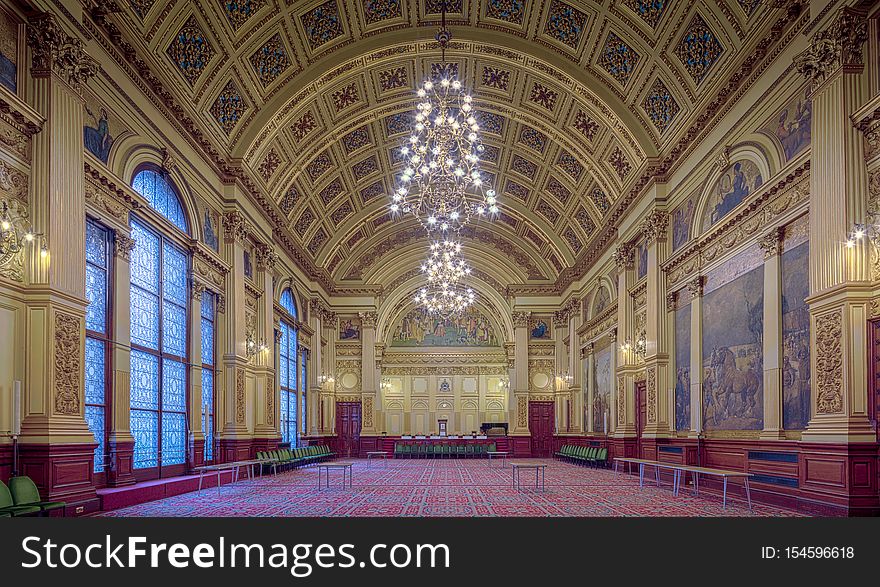 Glasgow City Chambers The Banqueting Hall