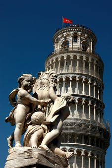 Pisa Leaning Tower Royalty Free Stock Photos