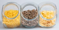 Pasta In Glass Stock Photo Pasta In Glass Stock Photo