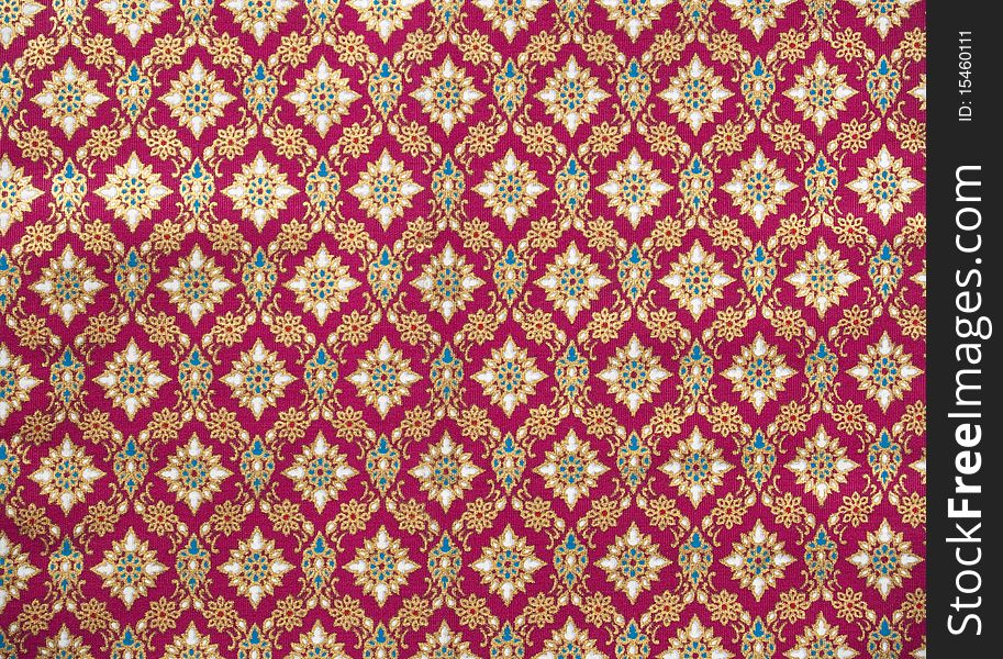 Pattern Style Thai Silk