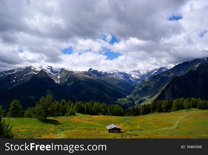Hike In The  Passeiertal  In South Tyrol