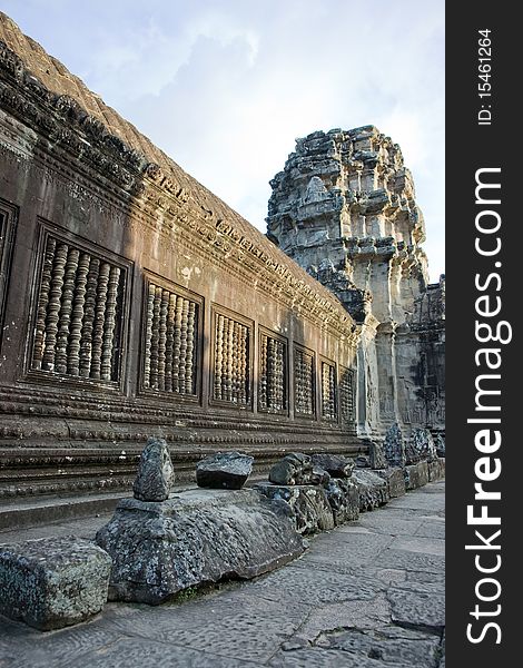 Angkor Wat Temple at sunset,Cambodia