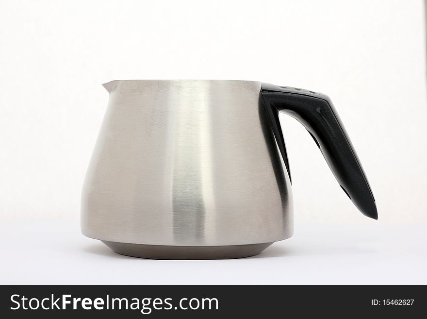 Utensils for coffee on a white background. Utensils for coffee on a white background