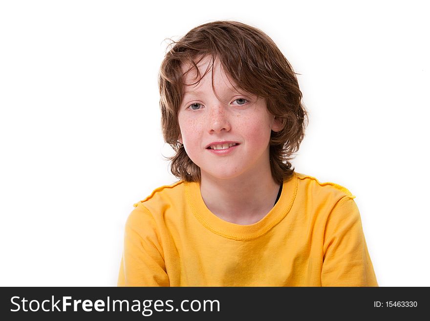 Boy With Yellow Shirt