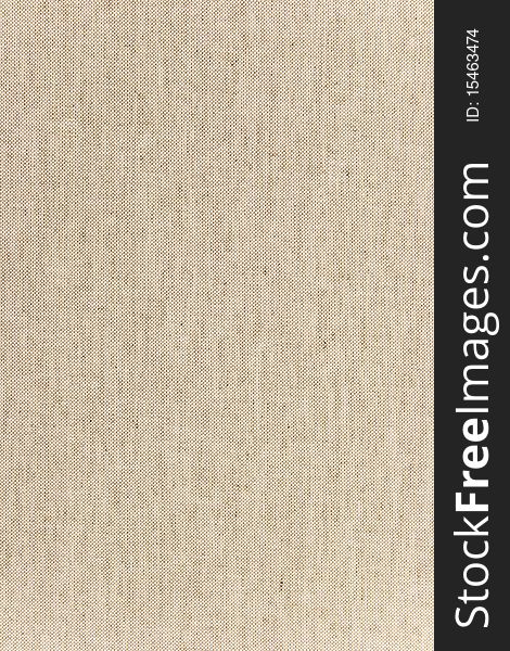 Light brown thick piece of fabric material. Light brown thick piece of fabric material