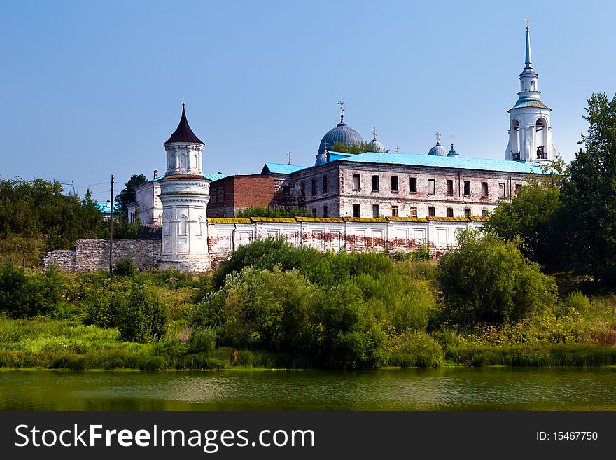 Man's Piously-Nikolaev monastery — the largest and old in Ural Mountains a man's monastery which has been based in 1604. Man's Piously-Nikolaev monastery — the largest and old in Ural Mountains a man's monastery which has been based in 1604.