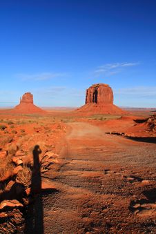 Monument Valley At Sunset Stock Photo Monument Valley At Sunset Stock Photo