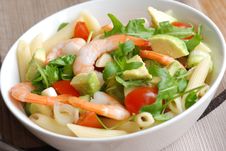 Prawn And Vegetable Salad Stock Photos Prawn And Vegetable Salad Stock Photos