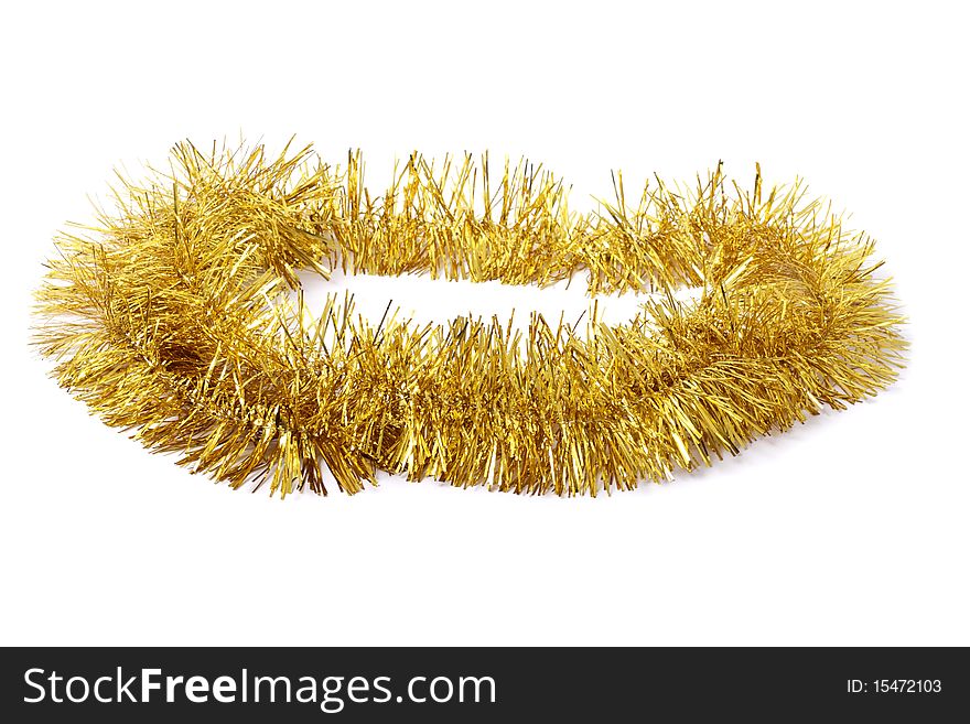 Christmas decor isolated on the white. Christmas decor isolated on the white.