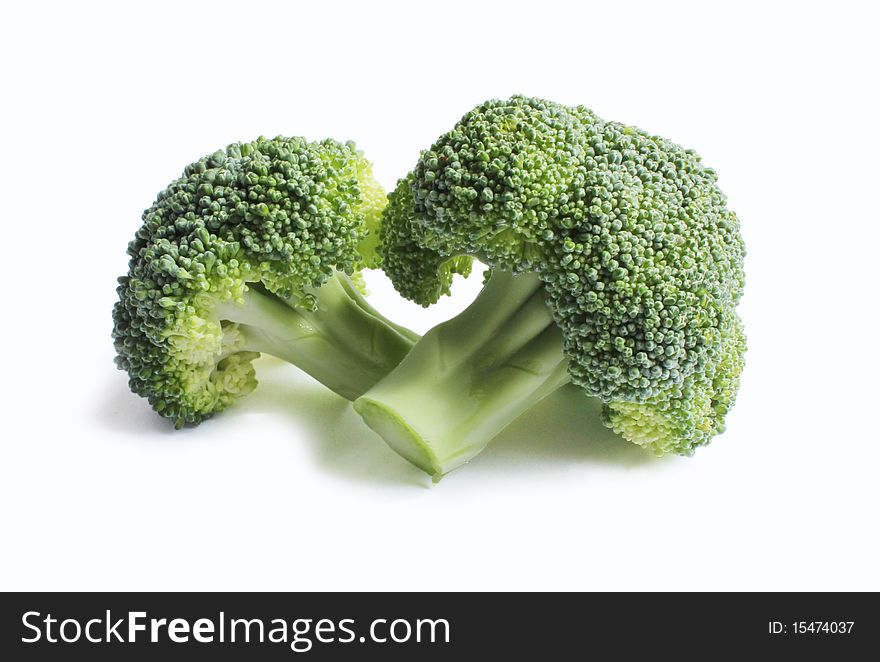 Broccoli On A White Background