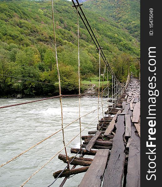 Old bridge near Gagra, Abkhazia