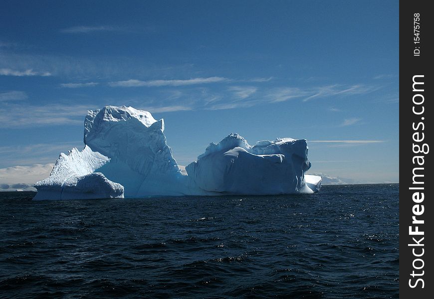 Big ice berg in antarctica