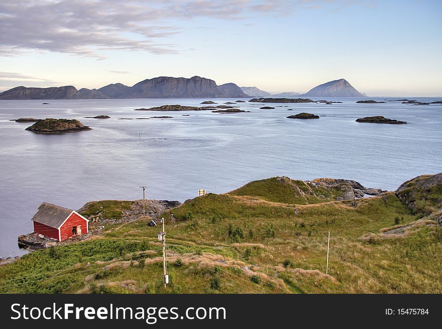 A small island in western Norway, . A small island in western Norway,
