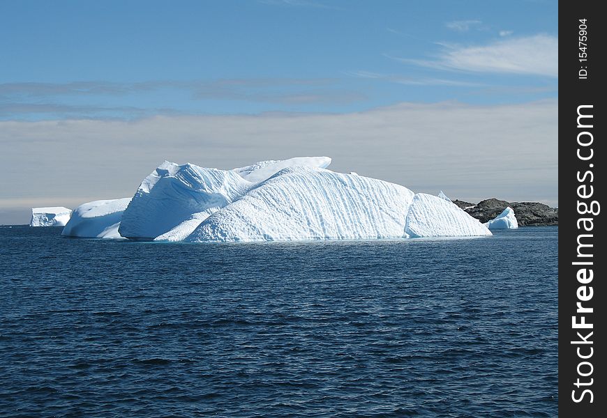 Big ice berg in antarctica