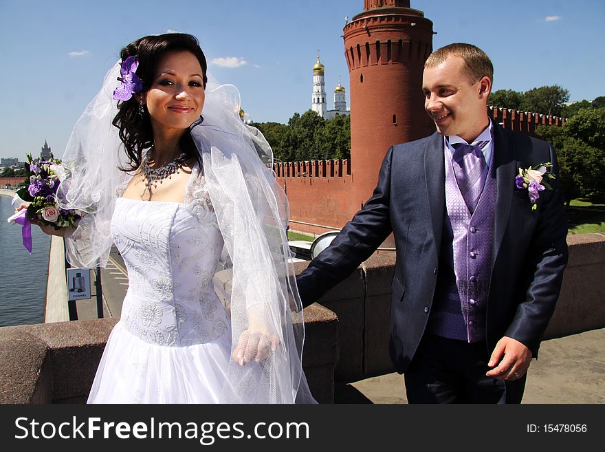 Happy couple Bride and groom