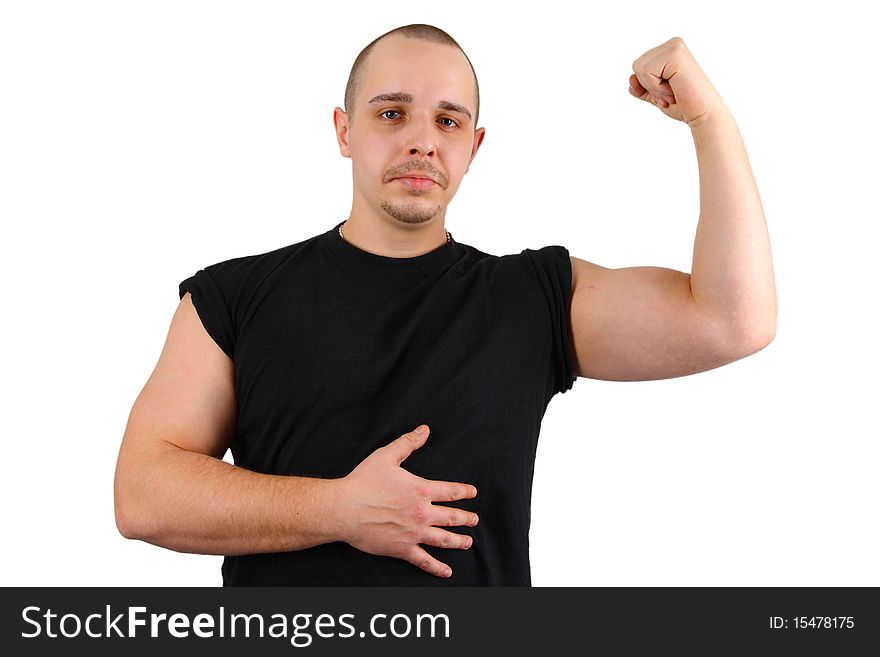 Showing Biceps