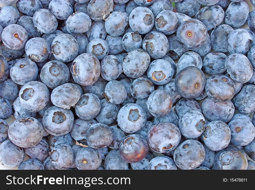 Heap of fresh ripe blueberries, background. Heap of fresh ripe blueberries, background