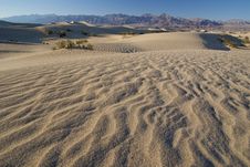 Sand Dunes At Death Valley California Royalty Free Stock Photos