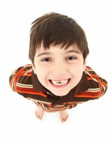 Adorable Boy Looking Up Stock Image Adorable Boy Looking Up Stock Image