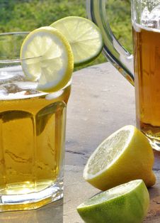 Refreshing Summer Drink Stock Photo Refreshing Summer Drink Stock Photo