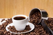 Cup Of Coffee Royalty Free Stock Photography Cup Of Coffee Royalty Free Stock Photography