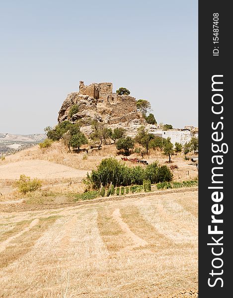 Old Spanish Farmhouse near Olvera,Cadiz, Andalusia, Spain