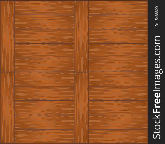 Vector seamless background a brown wooden parquet floor. Vector seamless background a brown wooden parquet floor