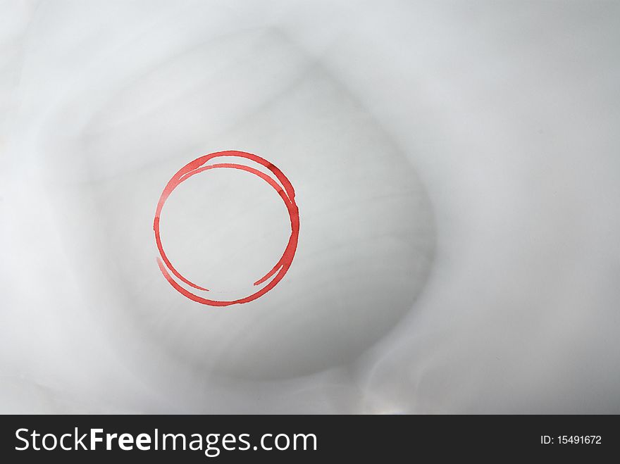 Wine stains on a tablecloth showing shadow of glass. Wine stains on a tablecloth showing shadow of glass