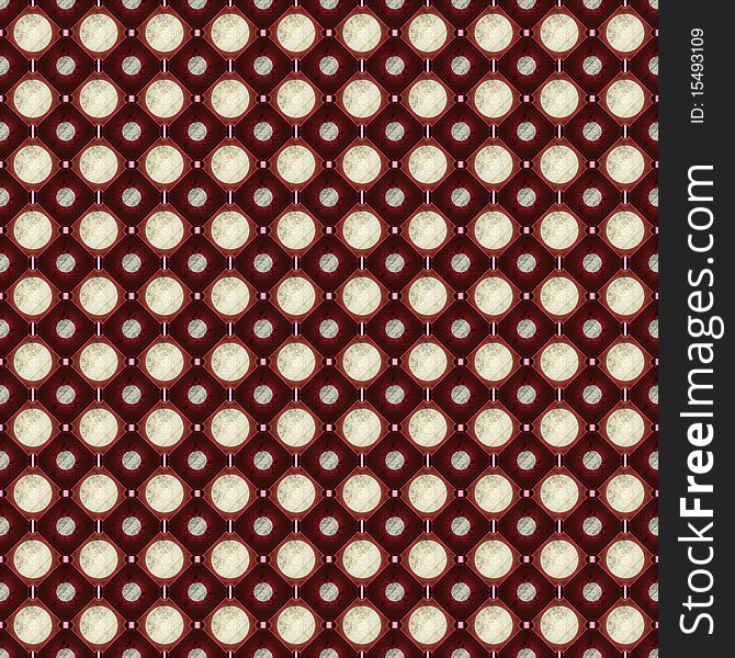 Seamless background for wallpaper or textile with classy patterns