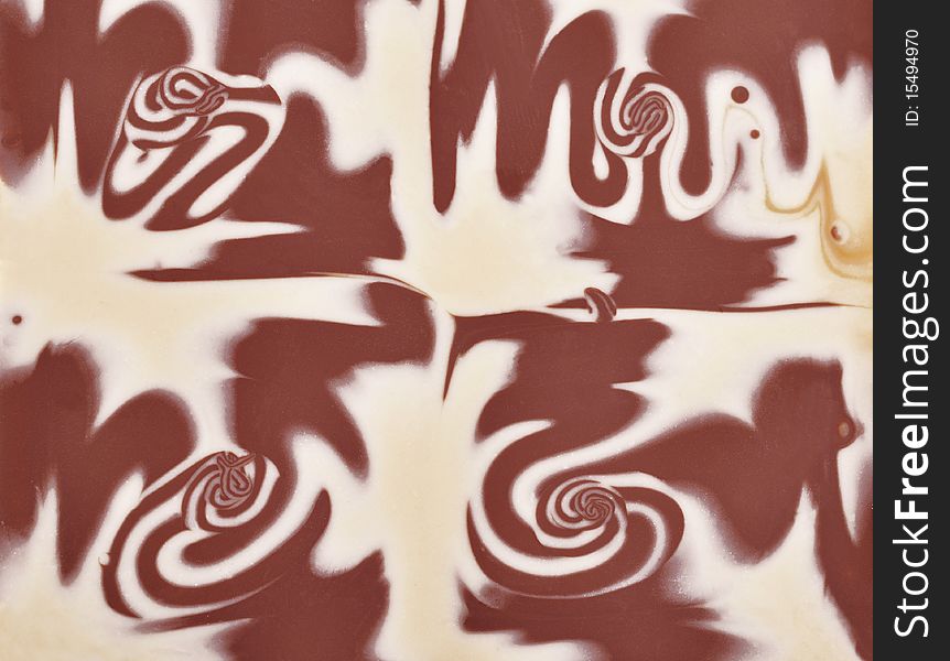 Black White Chocolate_ Abstraction