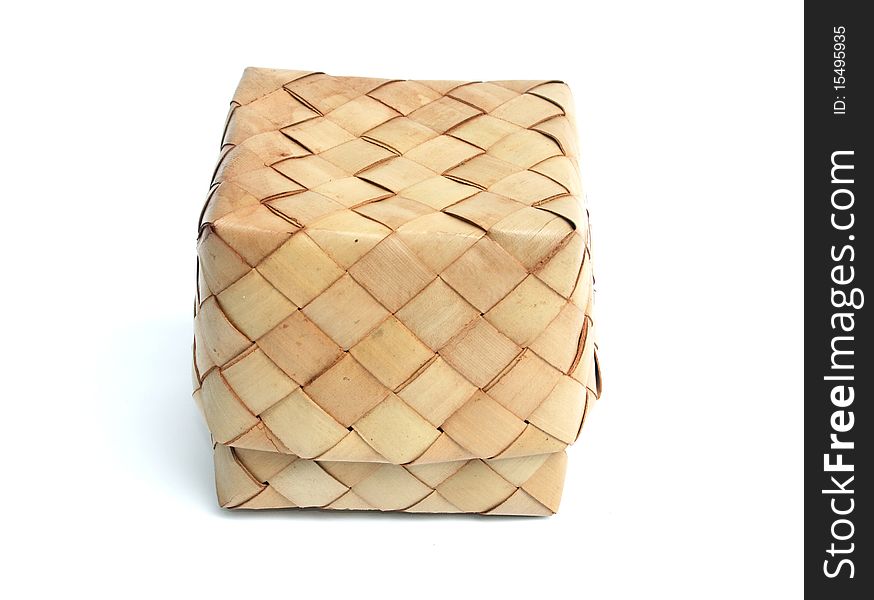 Box make with nature weave