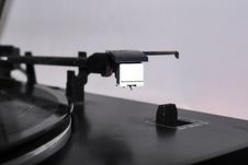 Turntable And Vinyl Disc Royalty Free Stock Images