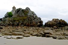 A Little Chapel On The Rocks Stock Photos A Little Chapel On The Rocks Stock Photos