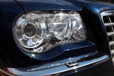 Car Headlight Stock Photo Car Headlight Stock Photo