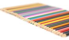 Colorful Crayons Royalty Free Stock Photography