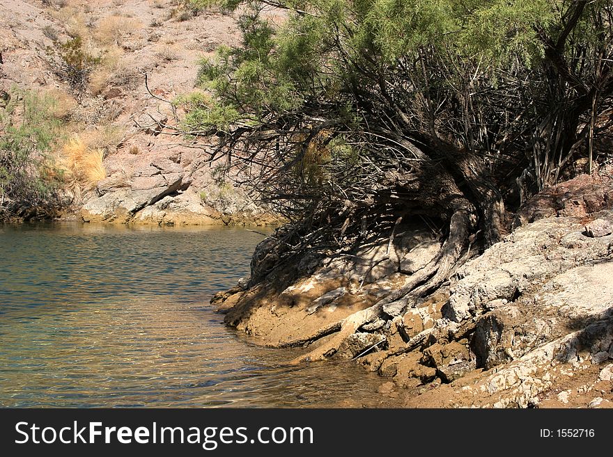 Beautiful desert lake, Lake Mohave. Beautiful desert lake, Lake Mohave