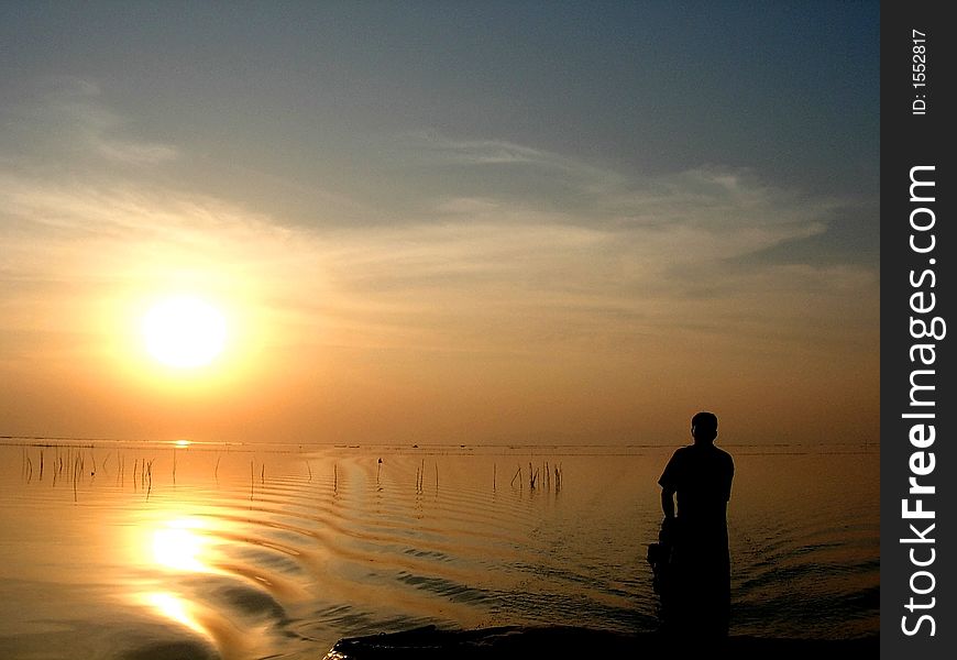 The beautiful evening and an amazing ride in the boat at Chilka lake in Orrisa is a wonderfull experience. The beautiful evening and an amazing ride in the boat at Chilka lake in Orrisa is a wonderfull experience.