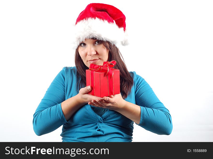Woman With Gift 6