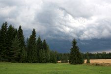 Storm Clouds Approaching Countryside Stock Photos Storm Clouds Approaching Countryside Stock Photos